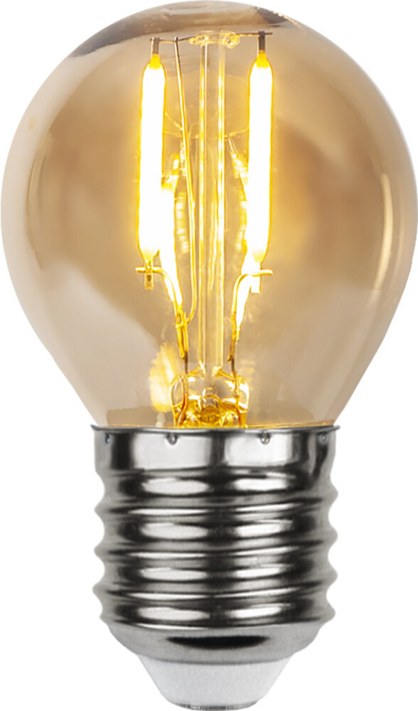 Erstaunliches LED-Leuchtmittel in Amber von Star Trading, strahlend in warmem 2500K Licht