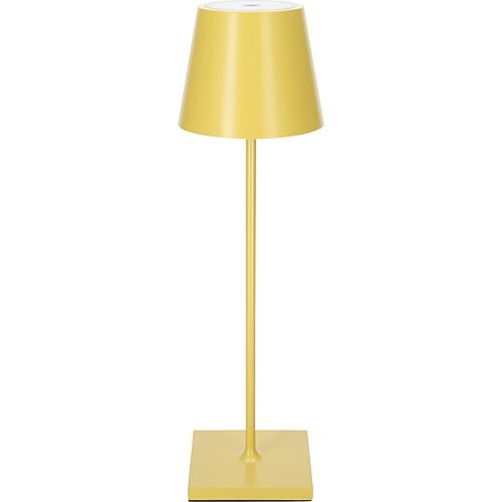 Stilvolle gelbe LED Tischleuchte von SIGOR