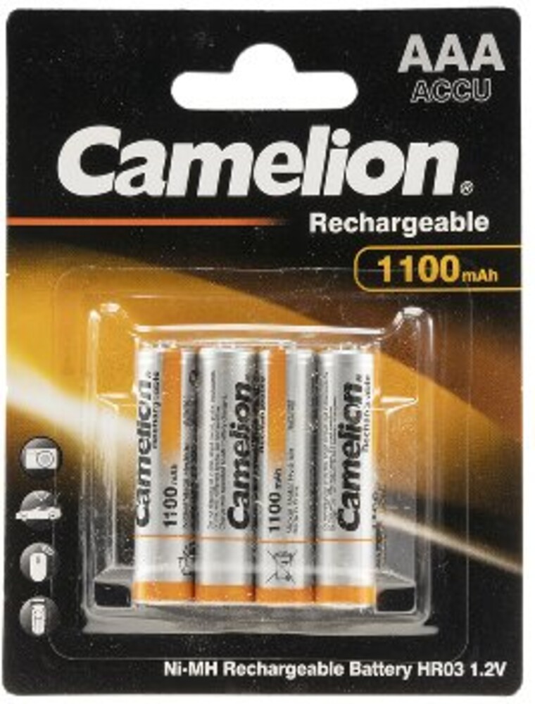 hochwertige AAA Batterien von ChiliTec in einer langlebigen 4er Packung