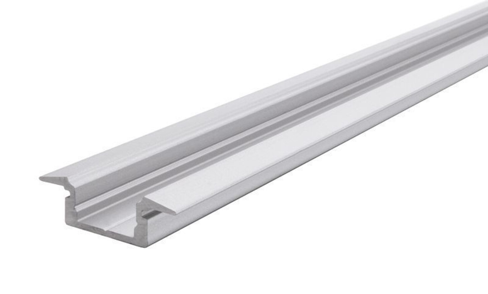 silbernes mattes Deko-Light LED Profil, perfekt für 8-9.3 mm LED Stripes