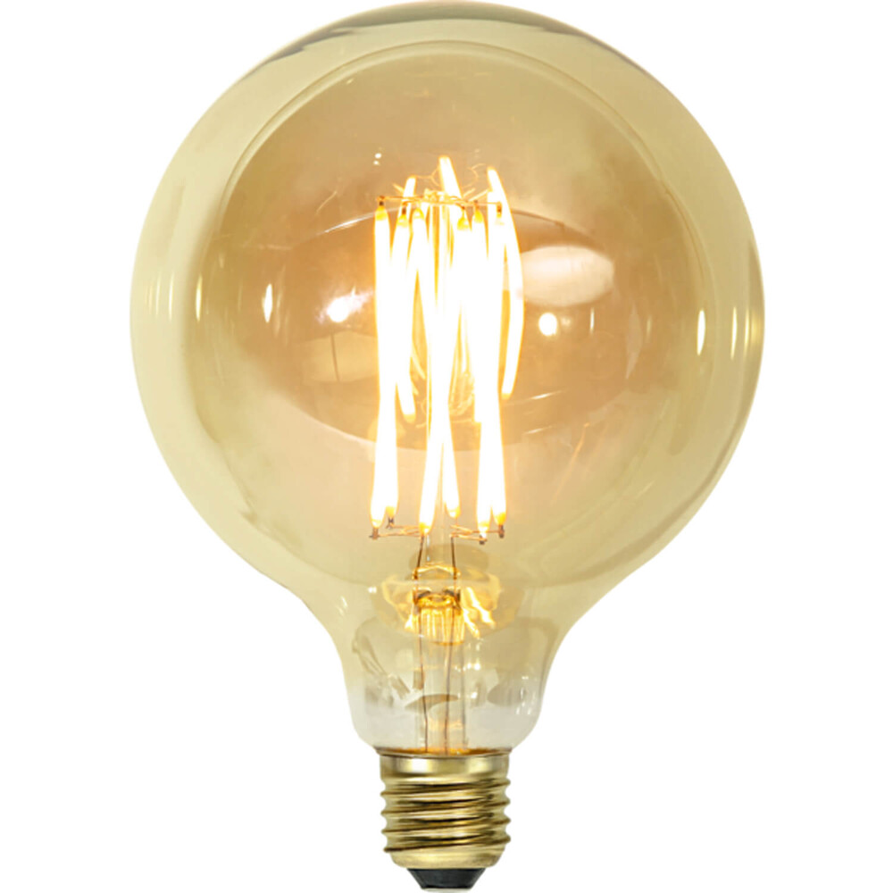 Modisches LED-Leuchtmittel von Star Trading mit Vintage Gold Design