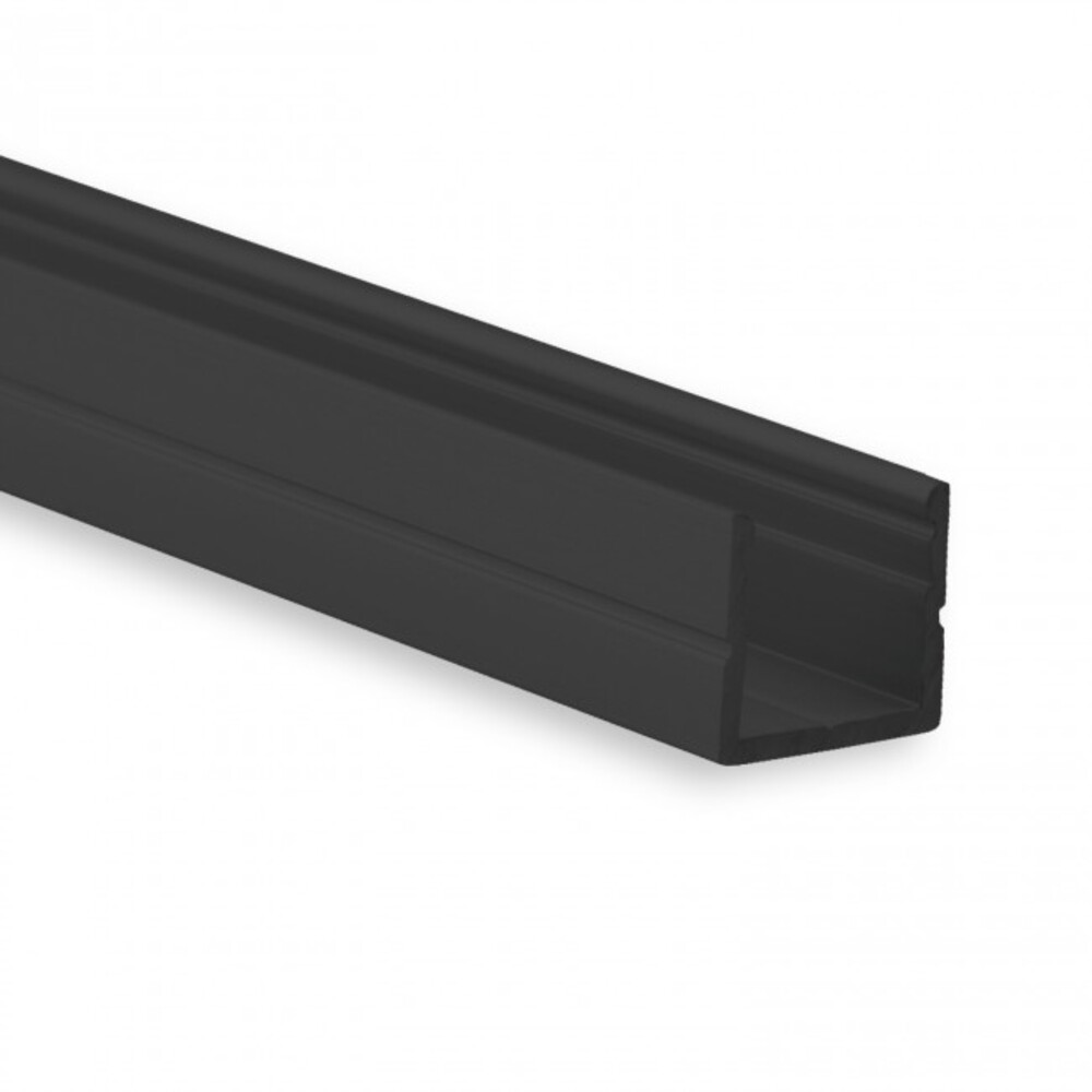 GALAXY profiles LED Profil in schwarz RAL 9005 für max 8mm LED Stripes