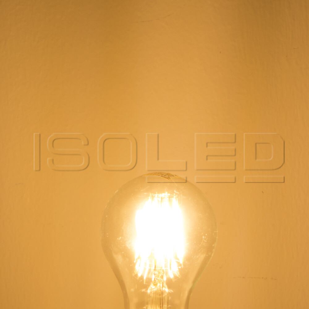 Hochqualitatives dimmbares LED-Leuchtmittel von Isoled in warmweißer Lichtfarbe