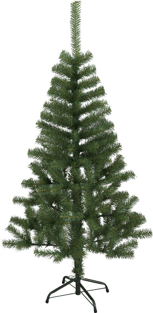 Prächtiger grüner Weihnachtsbaum von Star Trading mit Metallfuß für Outdoor Nutzung