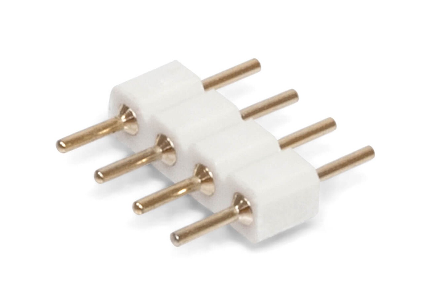 Hochwertiger LED Streifen Verbinder inkl 10 vergossenen 4 poligen T-Verbindern von LED Universum
