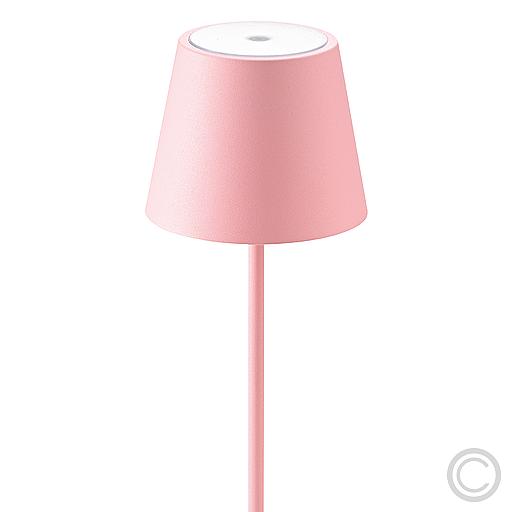 LED-Akku-Stehleuchte 'Nuindie' rosa 4502201