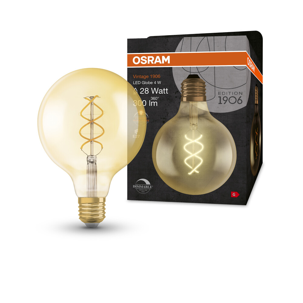 Qualitativ hochwertige, modulare Leuchte der Marke OSRAM mit angenehmer, wärmender 2000K Lichtfarbe