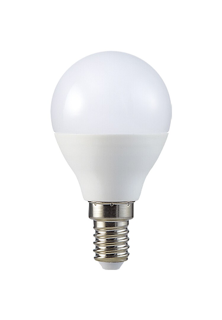 LED-Leuchtmittel 79071, E14, 9W, 3000K, 810lm, Kunststoff, weiß, warmweiß, ø42mm