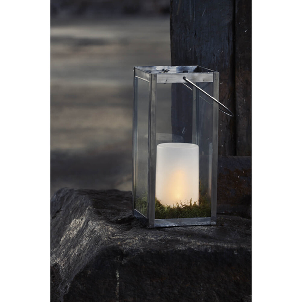 Schöne flame candle Plastikkerze von Star Trading, die Feuer imitiert und ein gemütliches Ambiente schafft