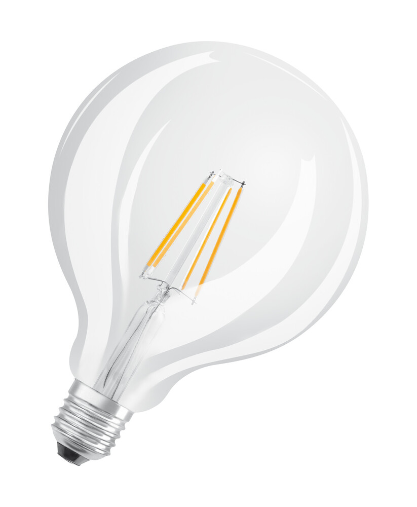 Hochwertiges LED-Leuchtmittel von OSRAM mit innovativer GLOWdim-Technologie für optimale Beleuchtung