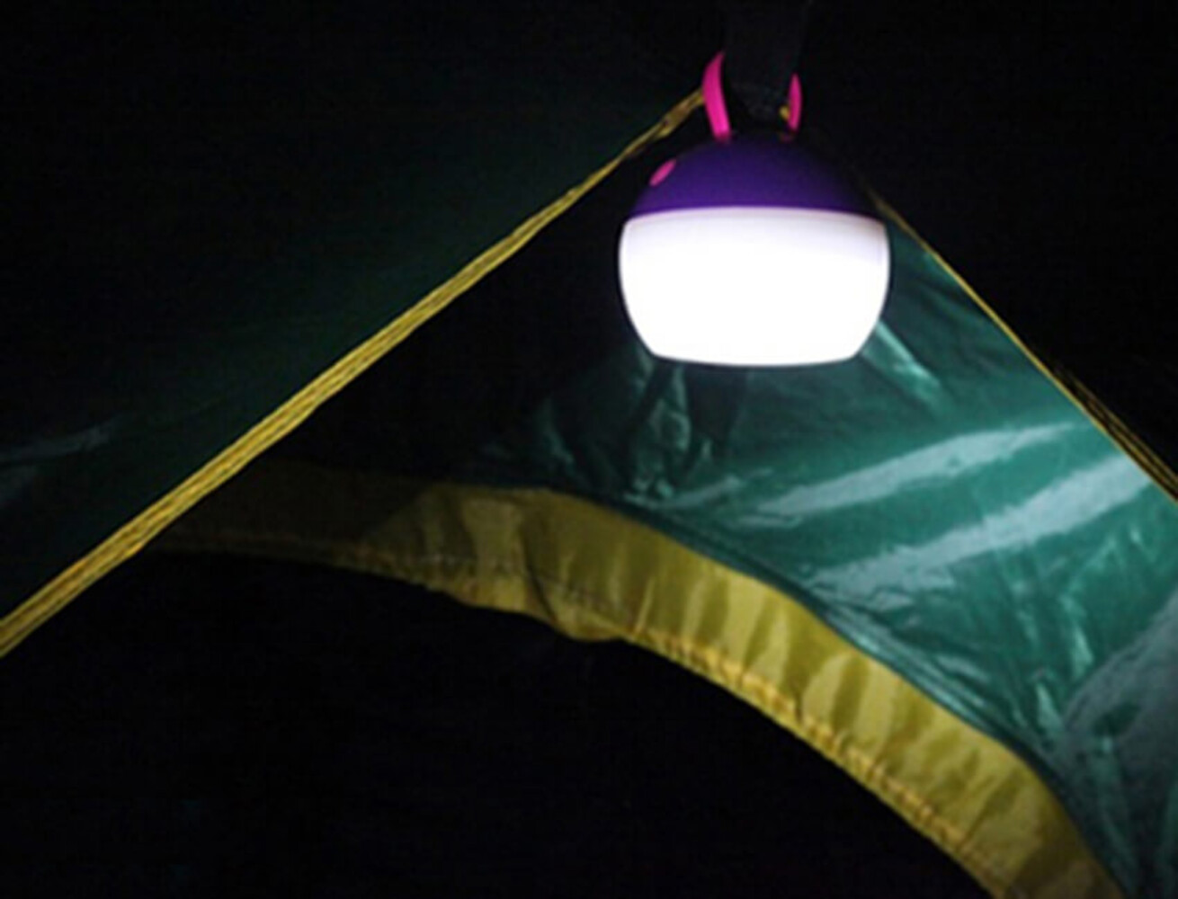 Hochwertiges lila LED-Campinglicht von LED Universum