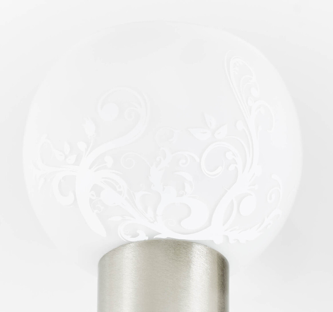 Hochwertiger 3-flammiger Deckenstrahler von Brilliant, elegant in weiß und eisenfarben