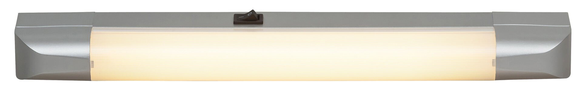 Arbeitsleuchte Band light 2306, G13, 10W, 2700K, 630lm, Metall, silber, warmweiß, 39,5cm