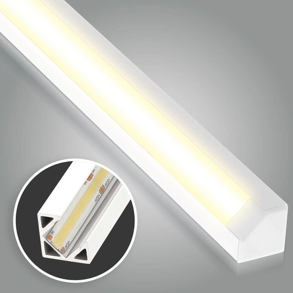 Hochwertige weiße LED Leiste 24V von LED Universum mit Premium Leuchtstärke