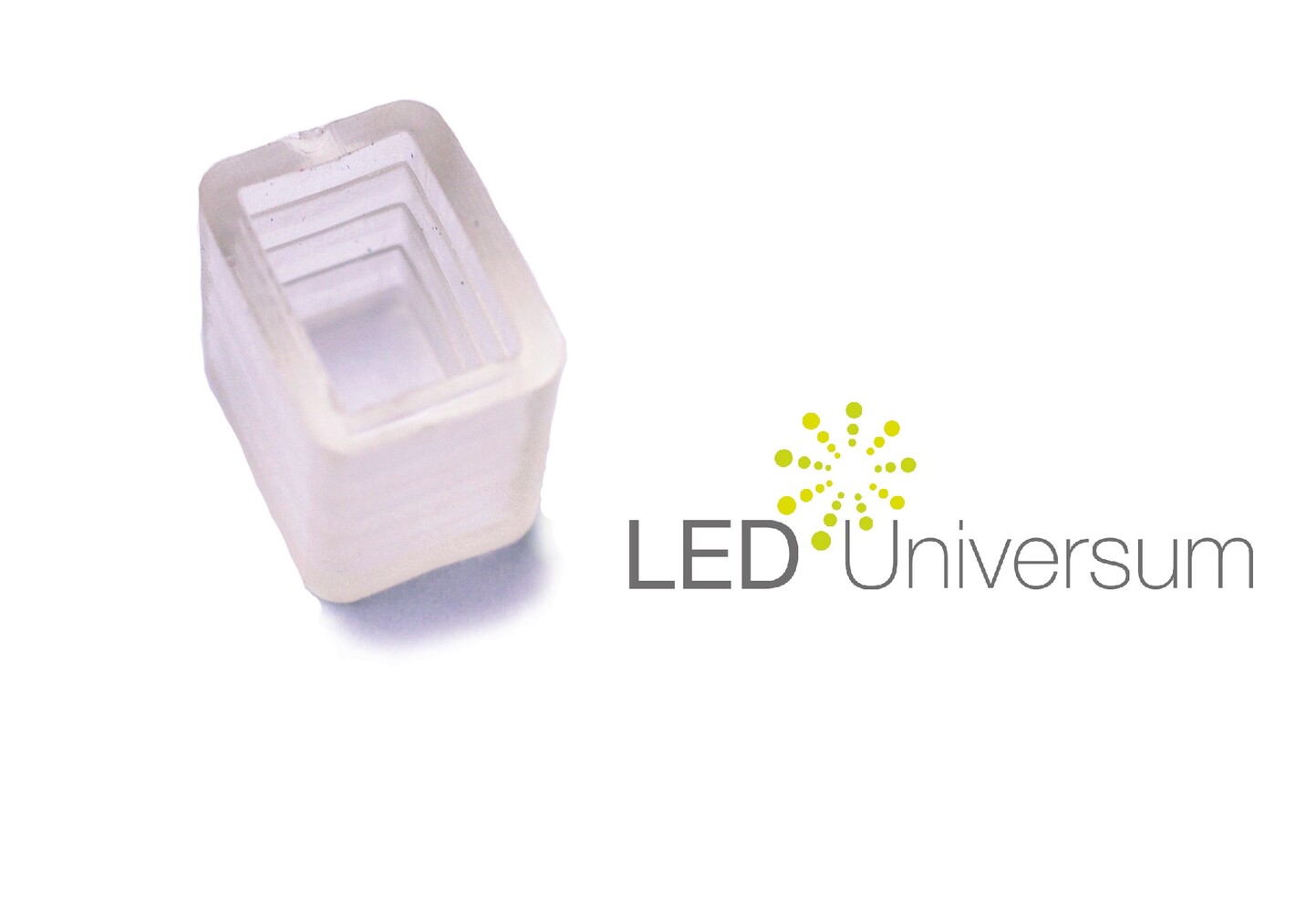Endkappen für einfarbige 230V LED Streifen von LED Universum - hochwertiges Produktfoto