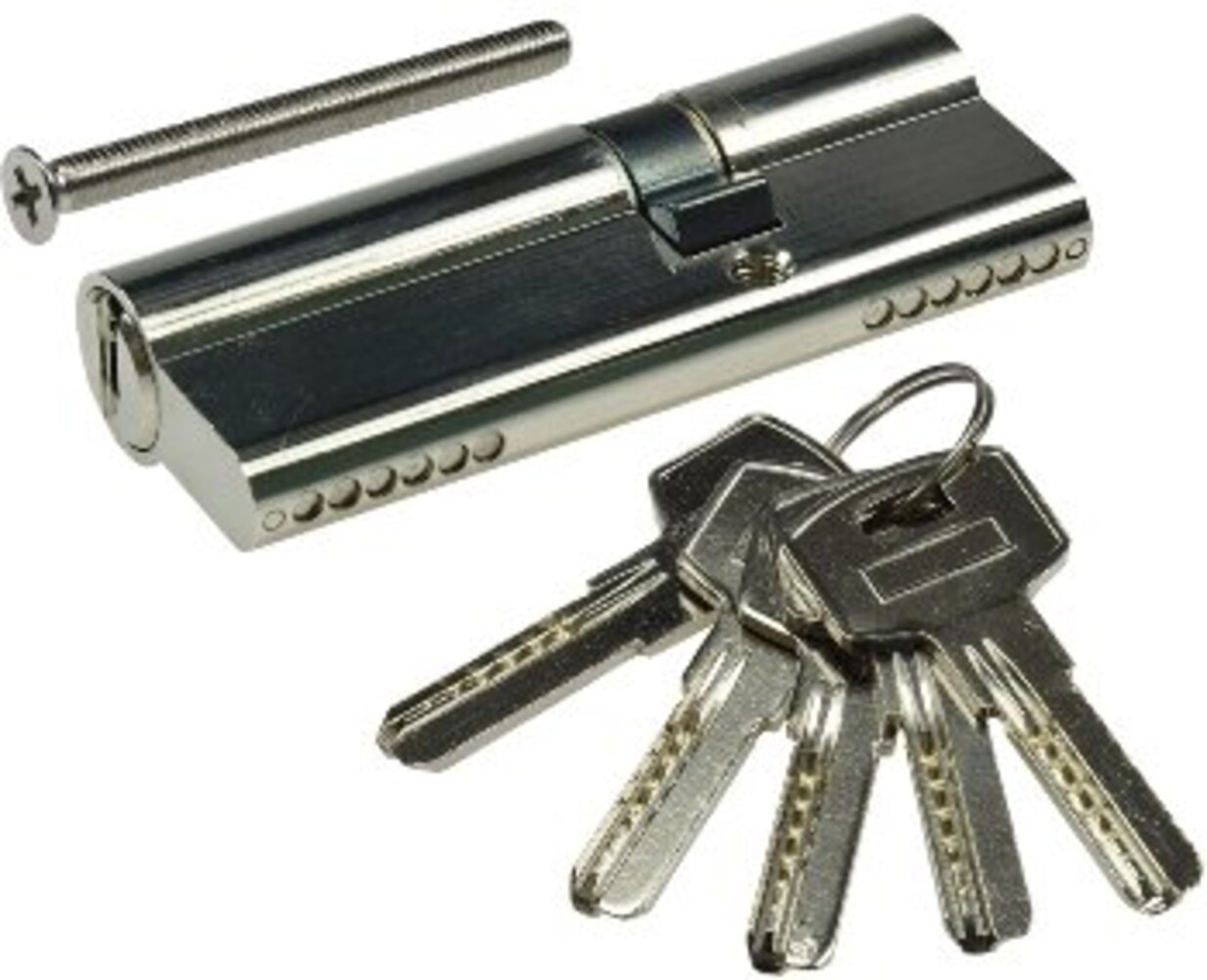 Hochwertiger Schließzylinder von ChiliTec mit sicherem Profil und 5 Schlüsseln