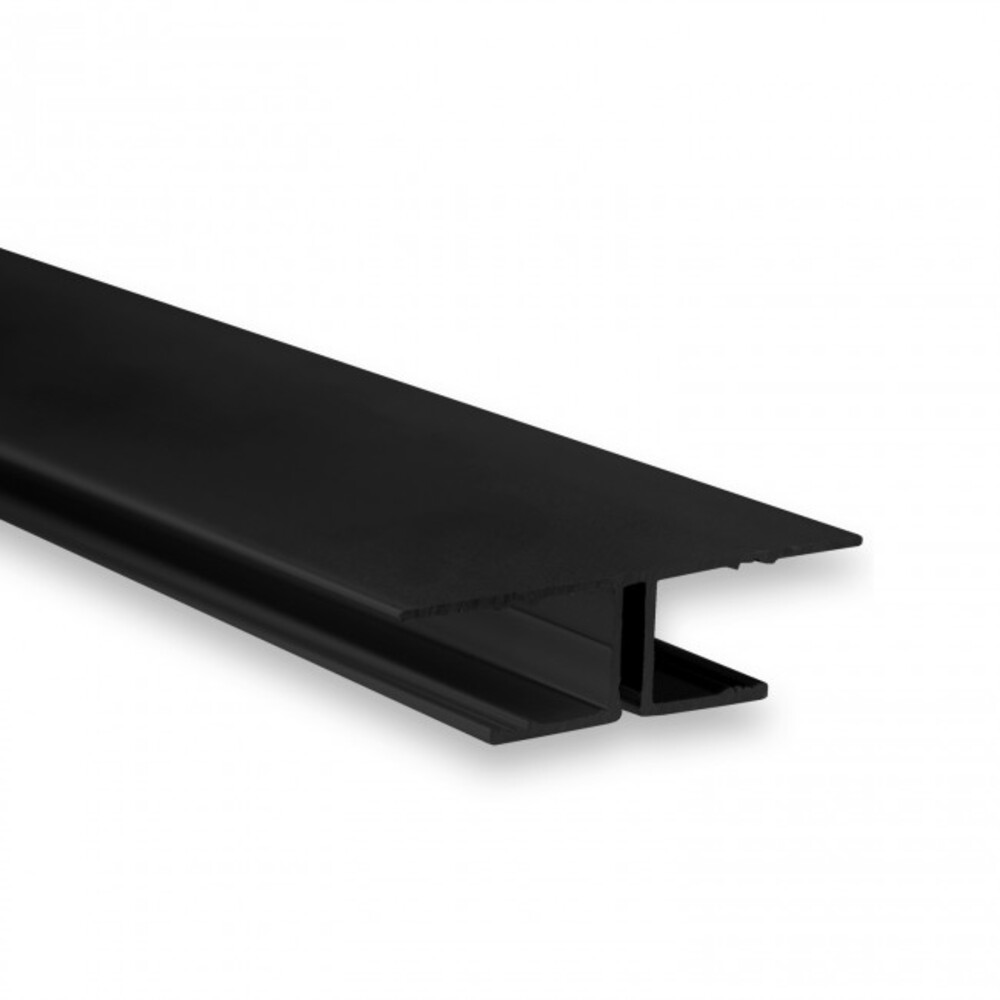 Schwarzes, elegantes LED Profil in 200 cm Länge von GALAXY profiles