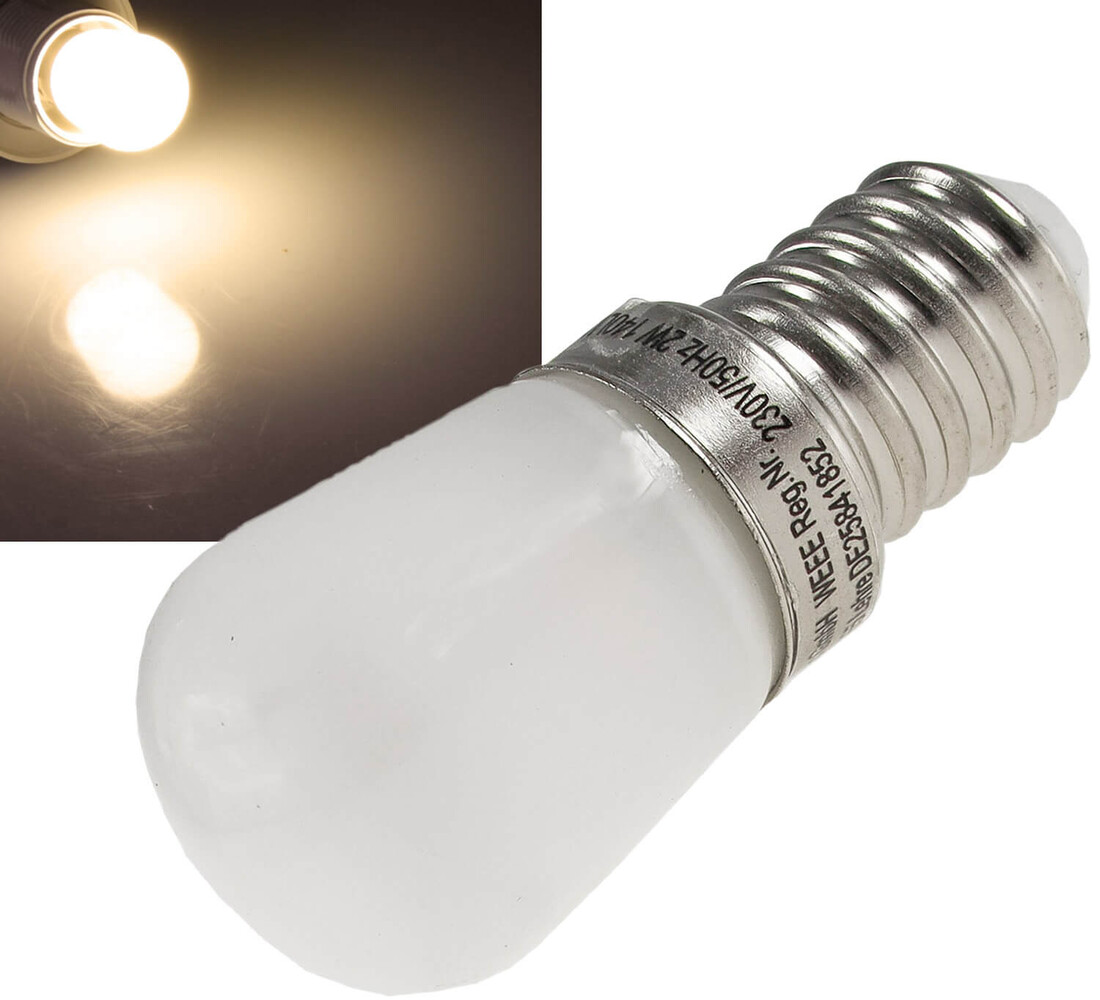 Glühendes ChiliTec LED-Leuchtmittel, das eine warme Weiße Licht lässt