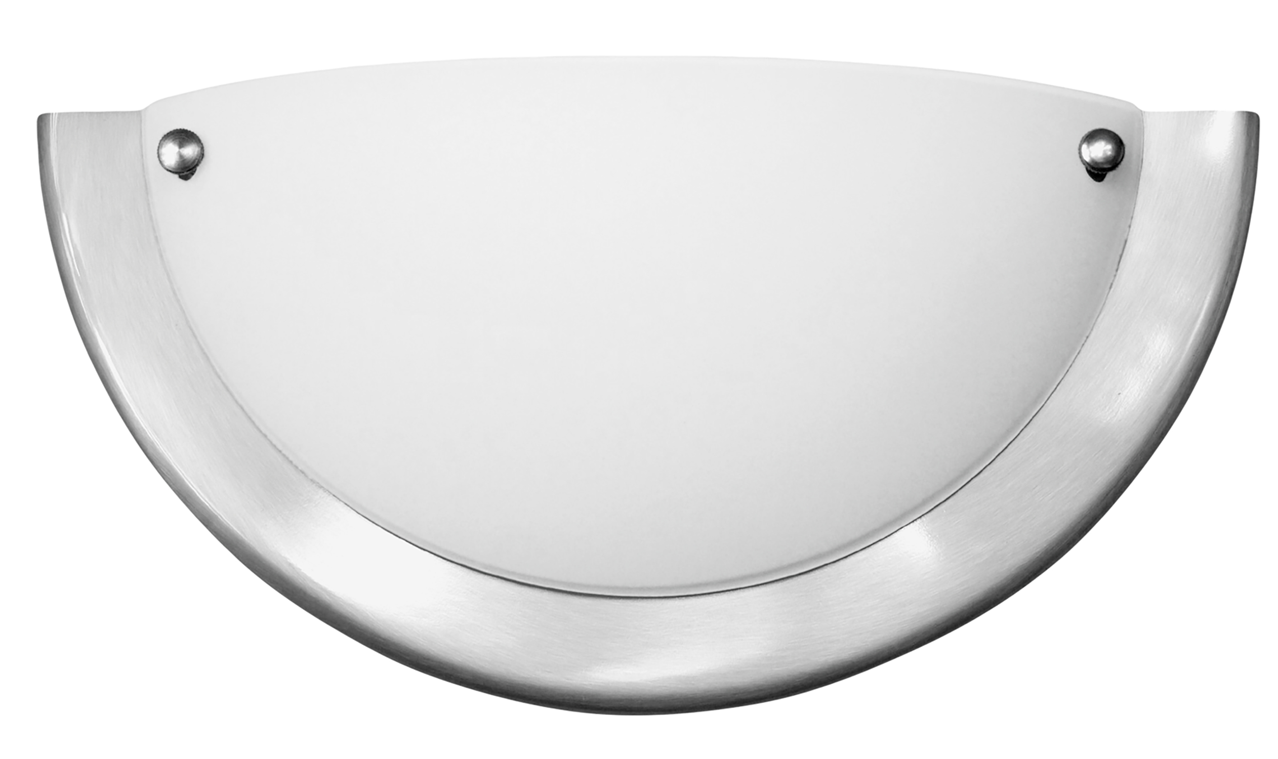 Wandleuchte Ufo 5181, E27, Metall, silber-weiß, rund, Standard, ø310mm