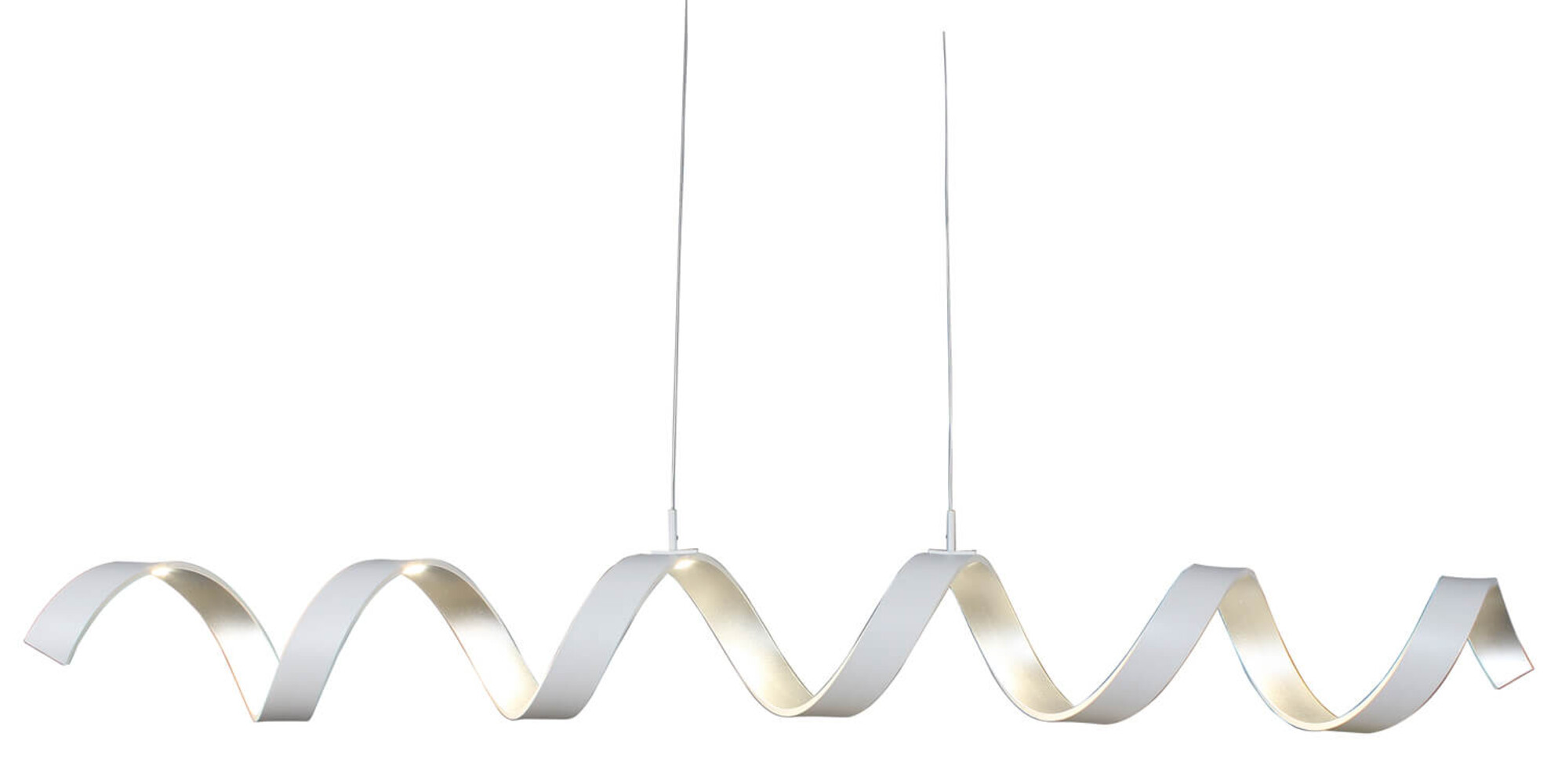 Eindrucksvolle Pendelleuchte der Marke ECO-LIGHT mit elegantem Helix-Design