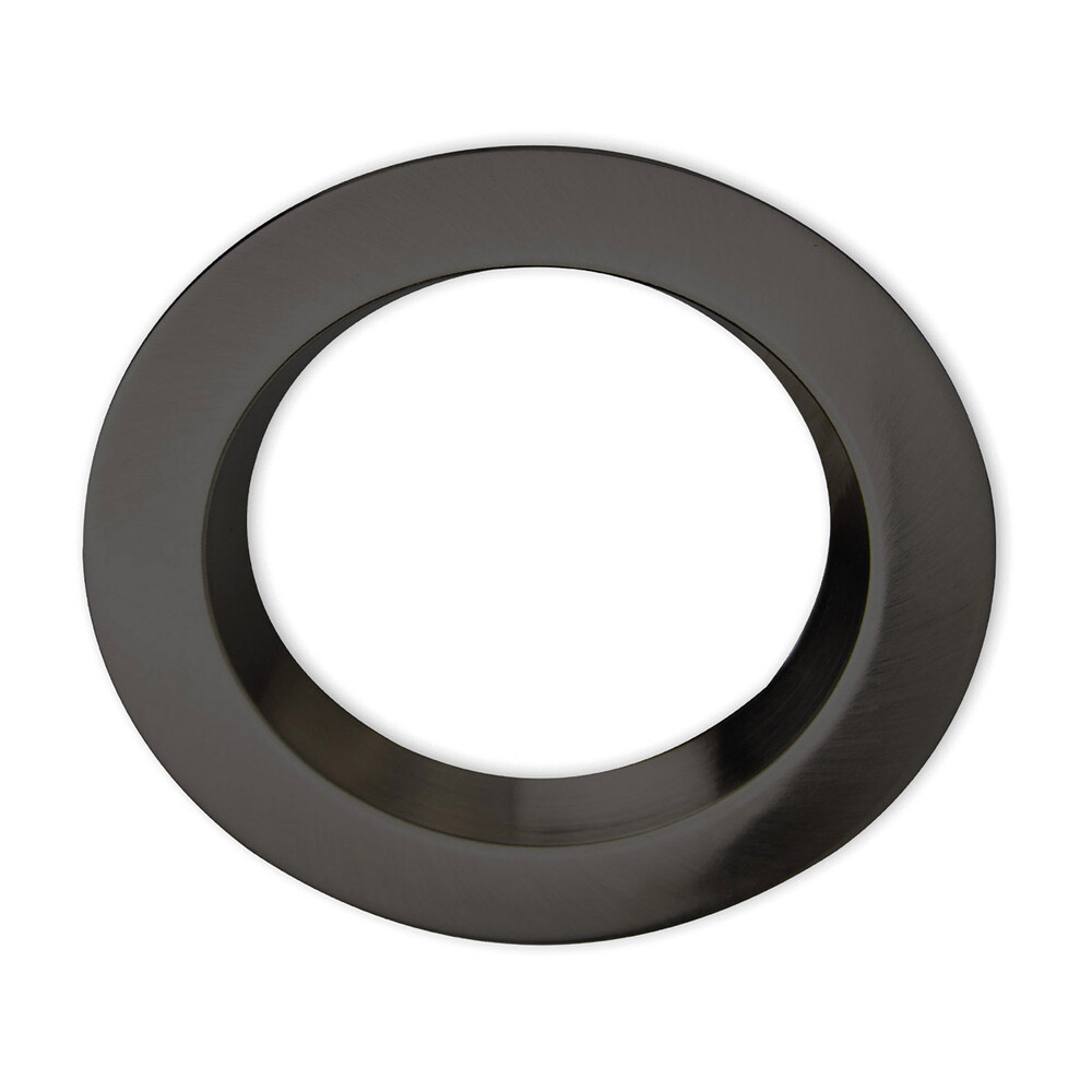Schicke, runde und schwarze Aluminium-Abdeckung von Isoled