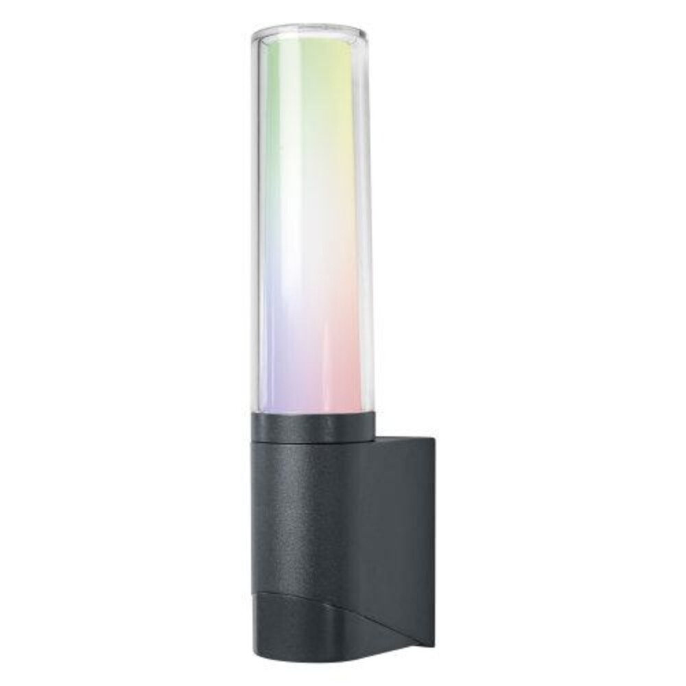 Prachtvolle LEDVANCE Außenwandleuchte in Multicolor, strahlt warmes Licht mit 3000 K und 320 lm