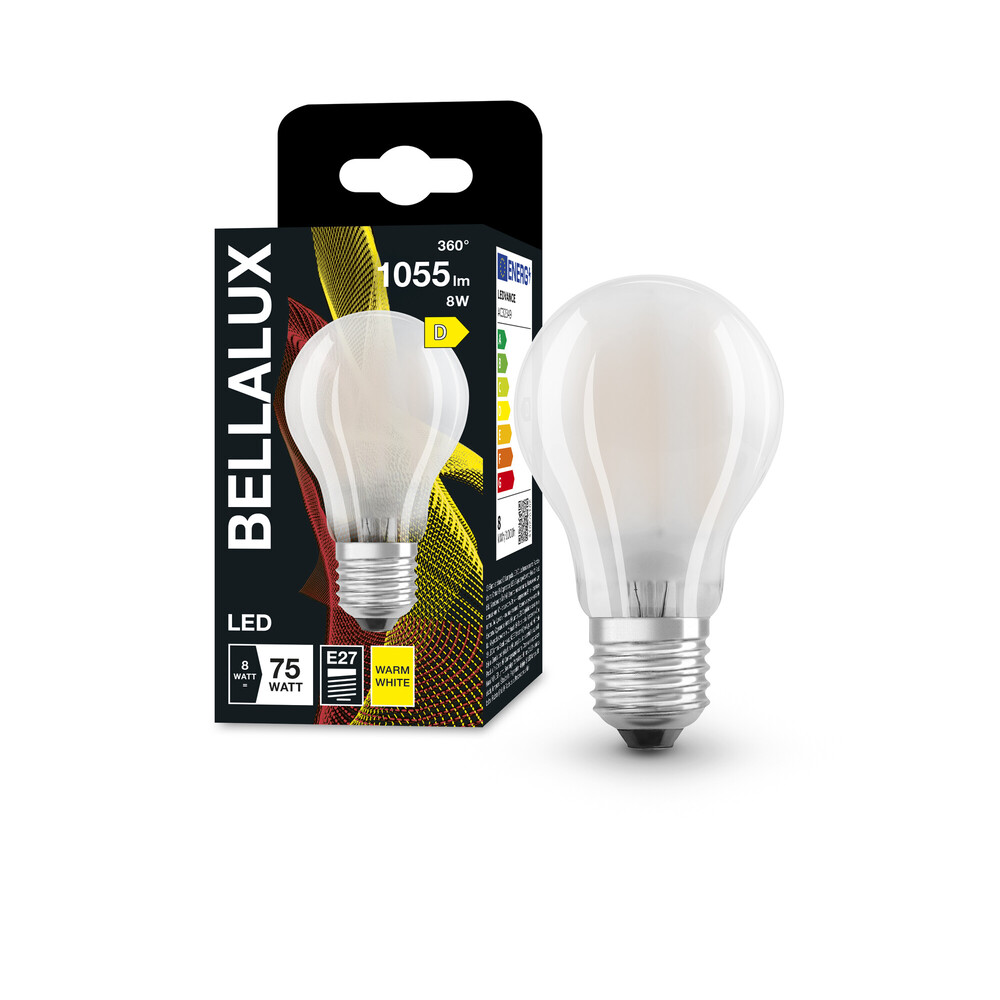 Hochwertiges Leuchtmittel von BELLALUX strahlt warmweißes Licht aus