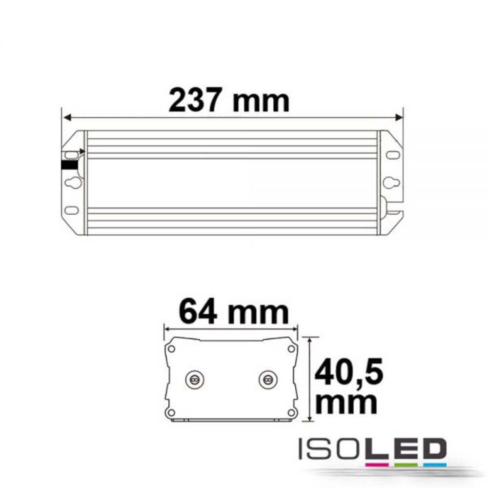 Hochwertiges LED Netzteil von Isoled in stilvollem Design