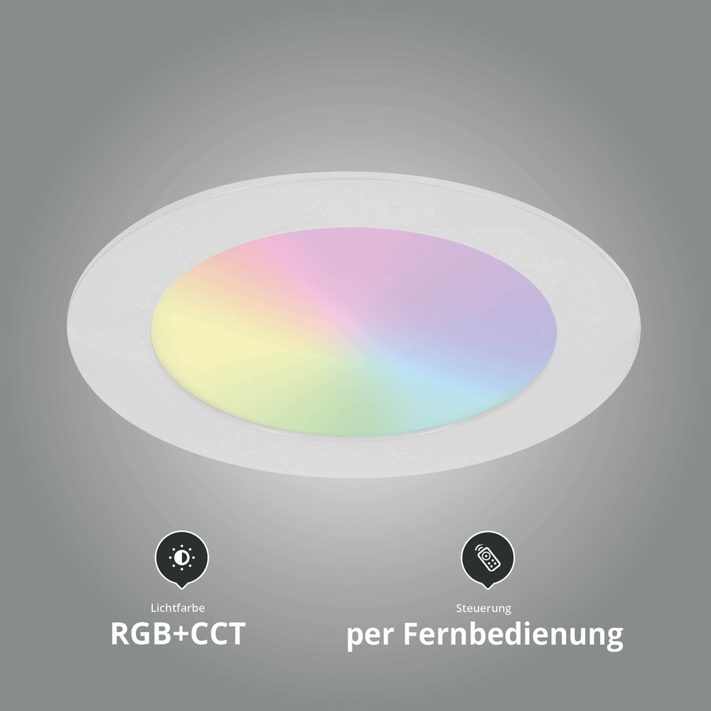 Attraktiver Deckenstrahler von LED Universum mit moderner RGB-Funktion