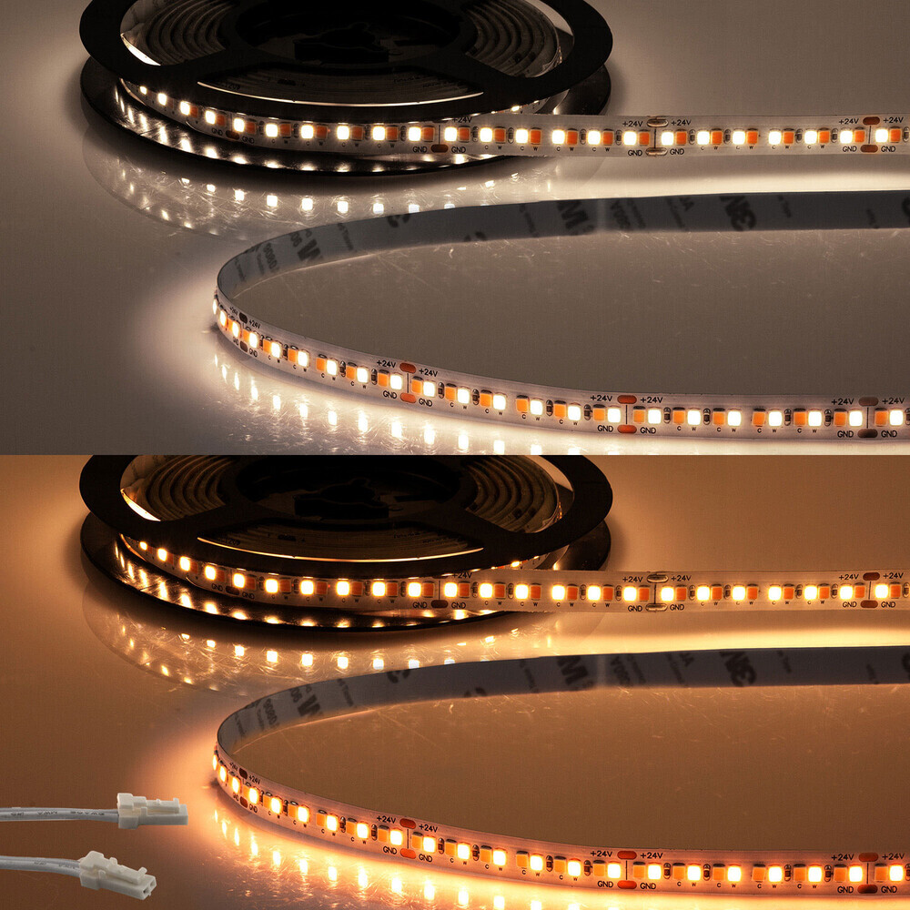 Hochwertiger LED Streifen von Isoled mit gleichmäßiger Lichtverteilung in weißer Farbe