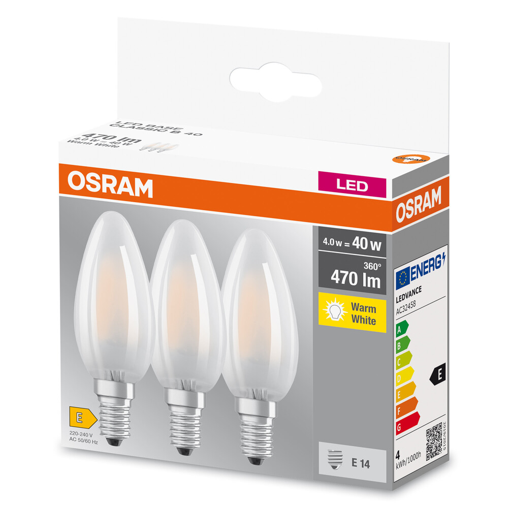 Hochwertiges, energieeffizientes OSRAM LED-Leuchtmittel mit 470 lm