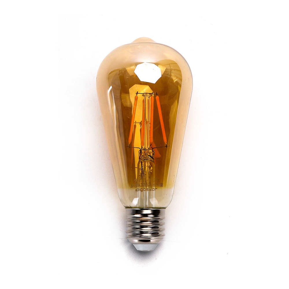 Glowing filament LED light bulb from LED Universum