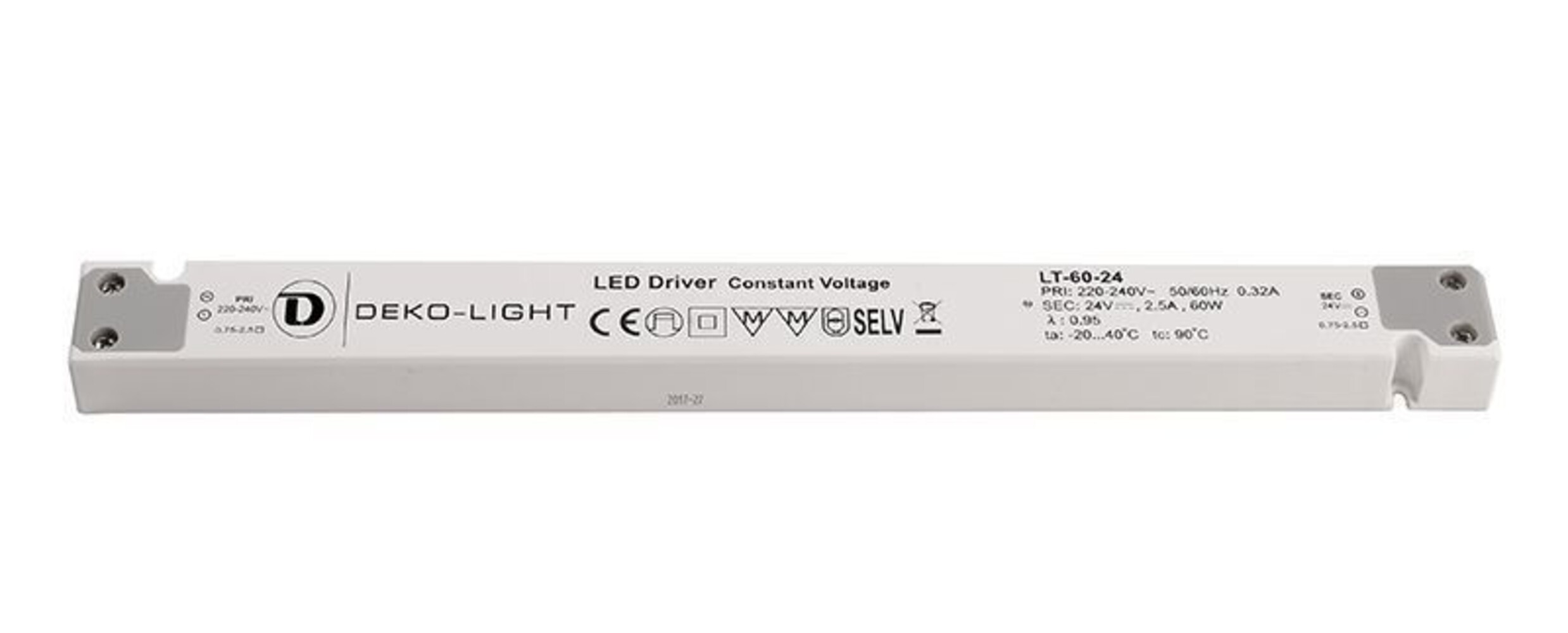 Hochwertiges LED Netzteil von Deko-Light mit konstanter Spannung