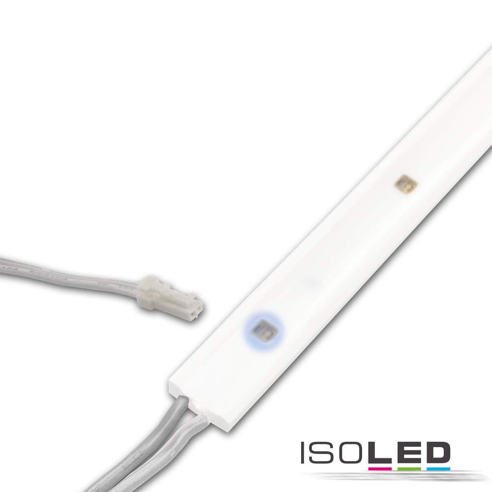 Weiße Isoled LED Streifen mit Kolo-Funktion und einem Kabel, ideal für die Beleuchtung und Dekoration