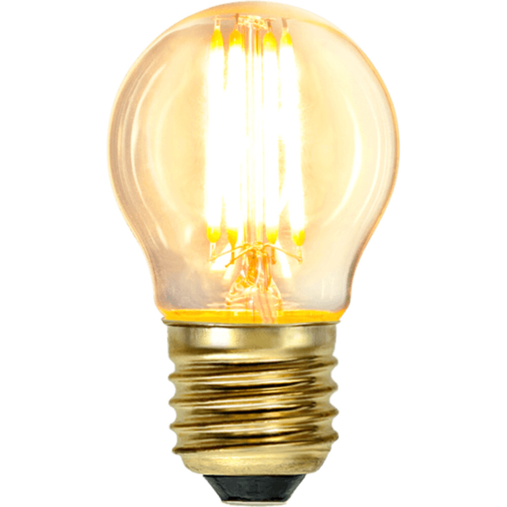 LED-Leuchtmittel von Star Trading mit sanftem Leuchten und Edison-Optik