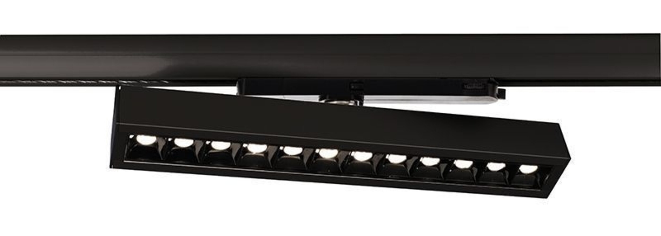 Modernes und elegantes Schienensystem der Marke Deko-Light mit einer Leistung von 30W und einer Farbtemperatur von 3000K