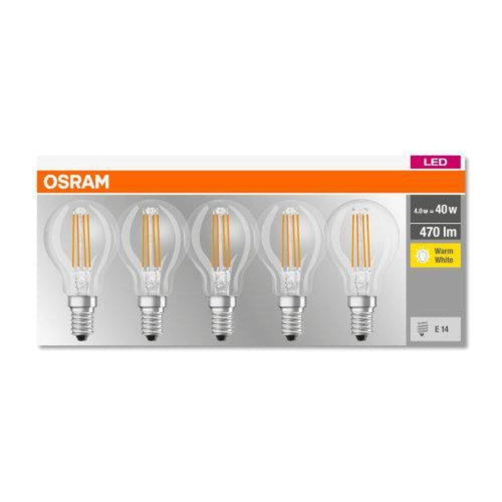 Ein ausgezeichnetes, leuchtendes Filament-Leuchtmittel von der Marke OSRAM
