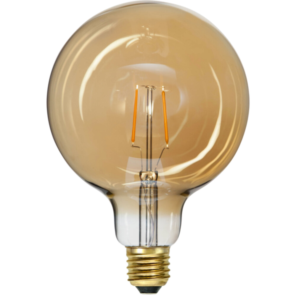 Vintage LED-Leuchtmittel in goldener Edison-Optik von Star Trading
