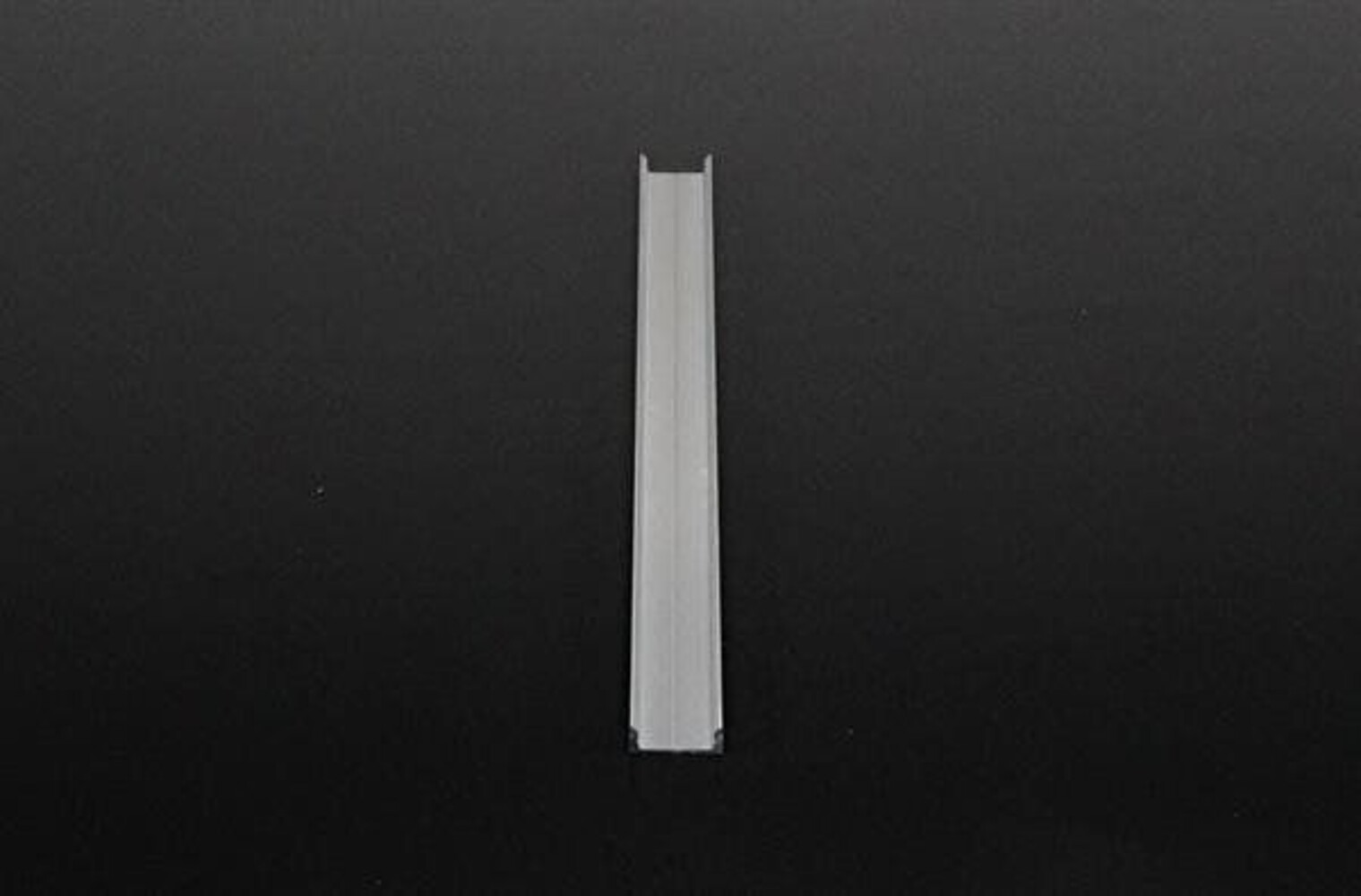 Gebürstetes Silber Deko-Light LED Profil in Flachem U-Design für 15-16.3mm LED Stripes