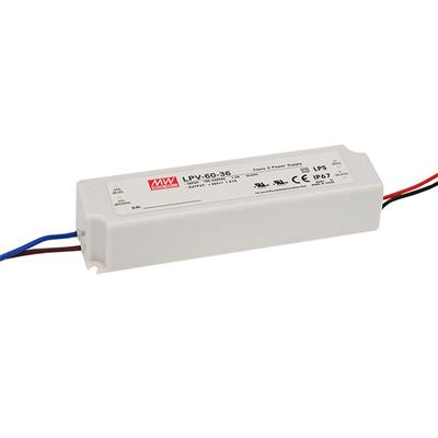 LPV-60-5, LED Installationsnetzteil, 40W 5V 8A CV