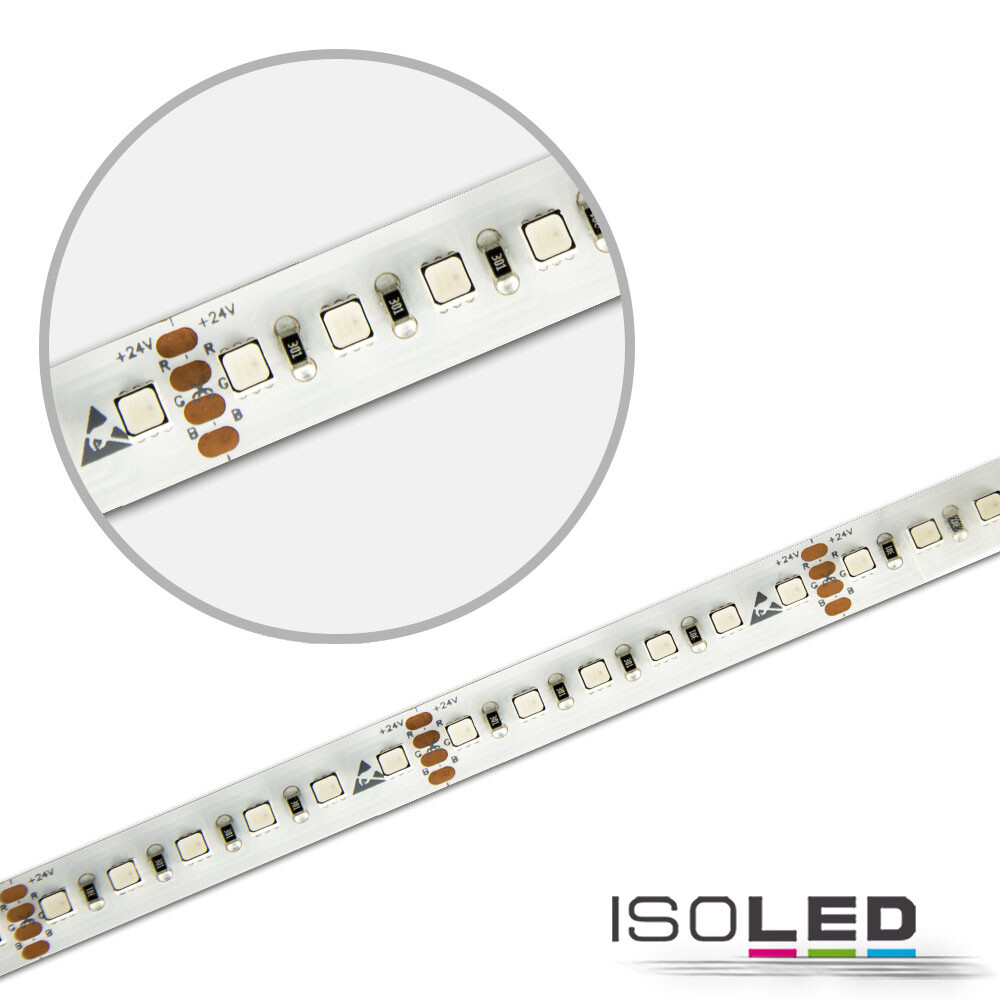 Hochwertiger LED Streifen von Isoled in leuchtendem RGB