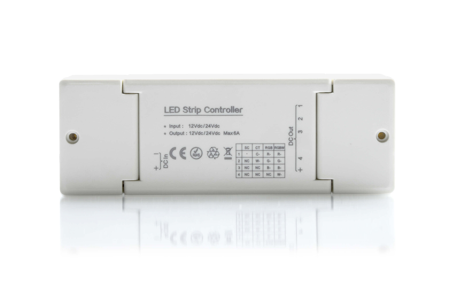 Premium LED Streifen in kaltweiß mit 120 LED pro Meter, IP65-geschützt und Smart Home kompatibel, von LED Universum