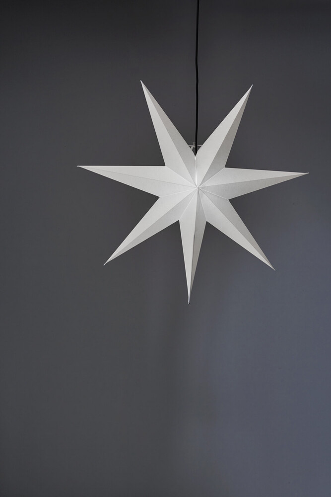 Stilvoll weißer Stern in ungefähr 70x70 cm Größe von Star Trading