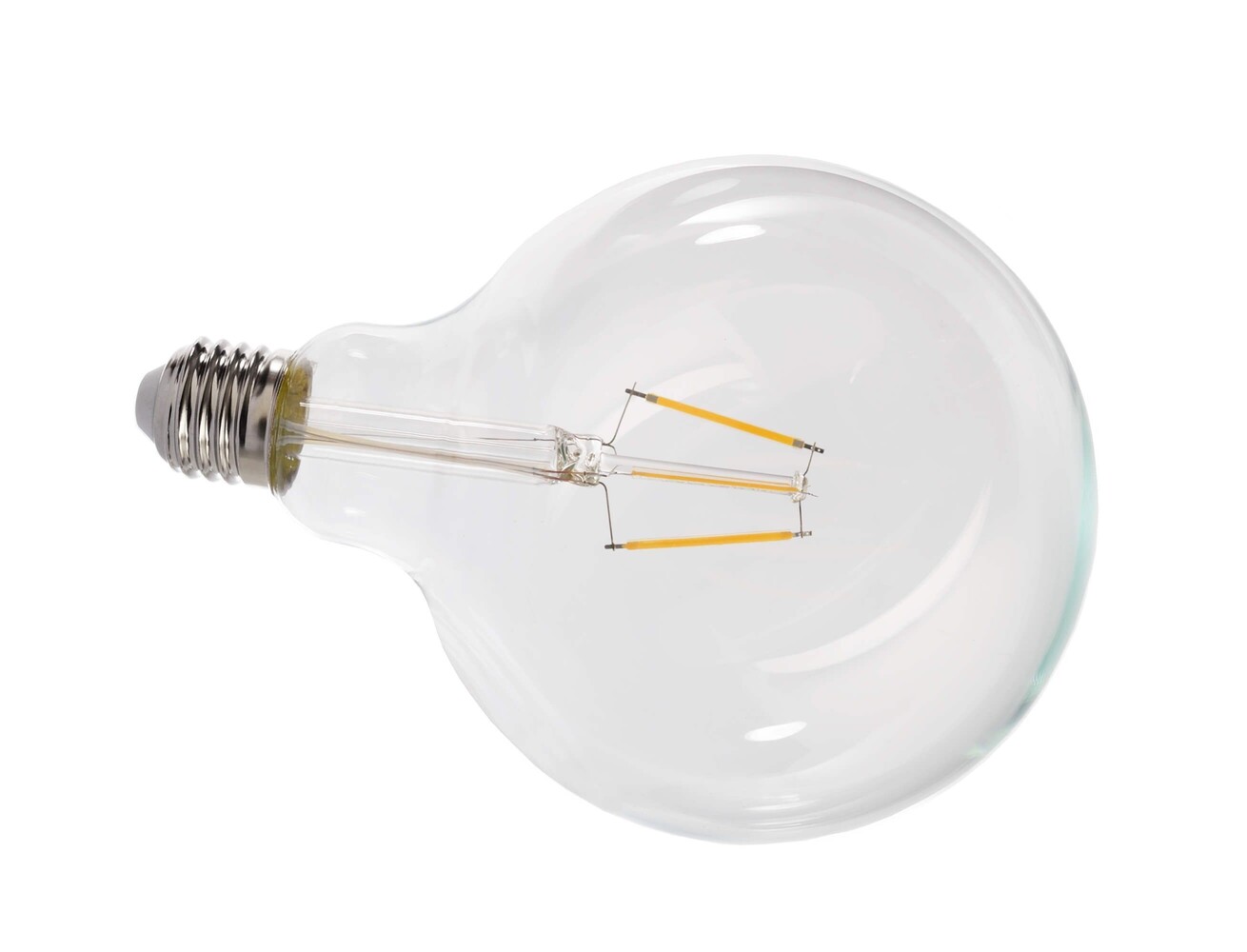 Ein elegantes Filament-Leuchtmittel der Marke Deko-Light, das eine elegante weiße Glühfadenstruktur aufweist
