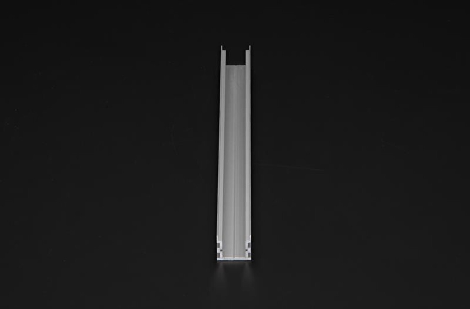 Silber mattes, naturbelassenes LED Profil von Deko-Light in hoher Ausführung für 15-16.3 mm LED Streifen