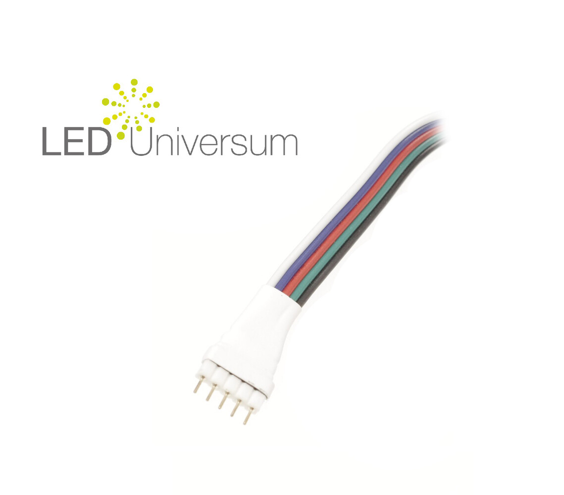 LED Universum LED Streifen Erweiterungskabel von LED Universum, erweiterbar, flexibel, kompatibel mit RGBW LED Streifen