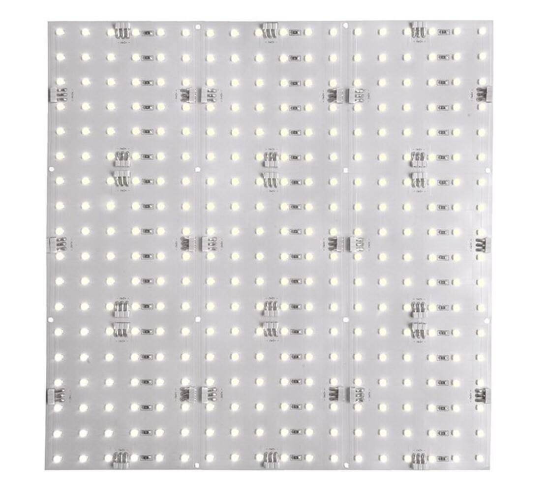 Stilvolles neutrales weißes LED Panel der Marke Deko-Light mit einem erstaunlichen modularen System