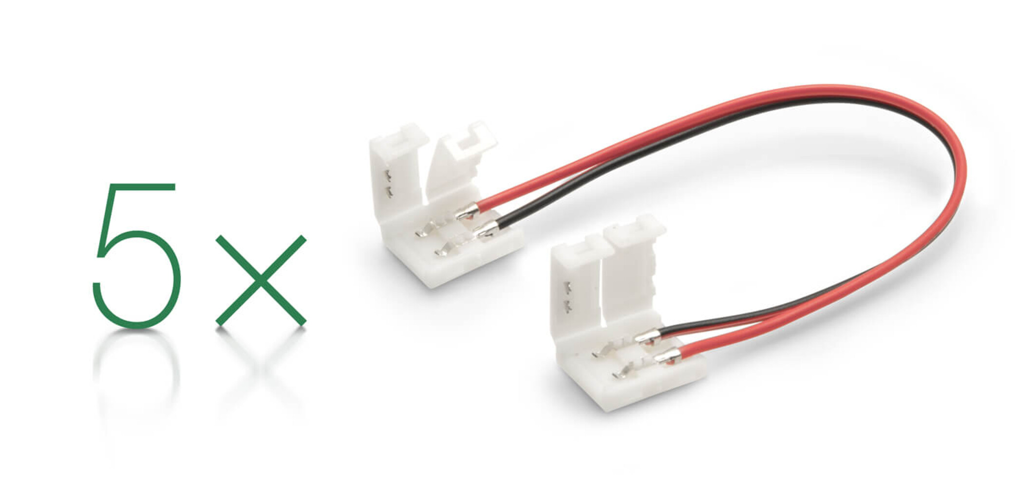 Effizientes LED Streifen Kabel von LED Universum mit einfacher Schnellverbinder-Funktion