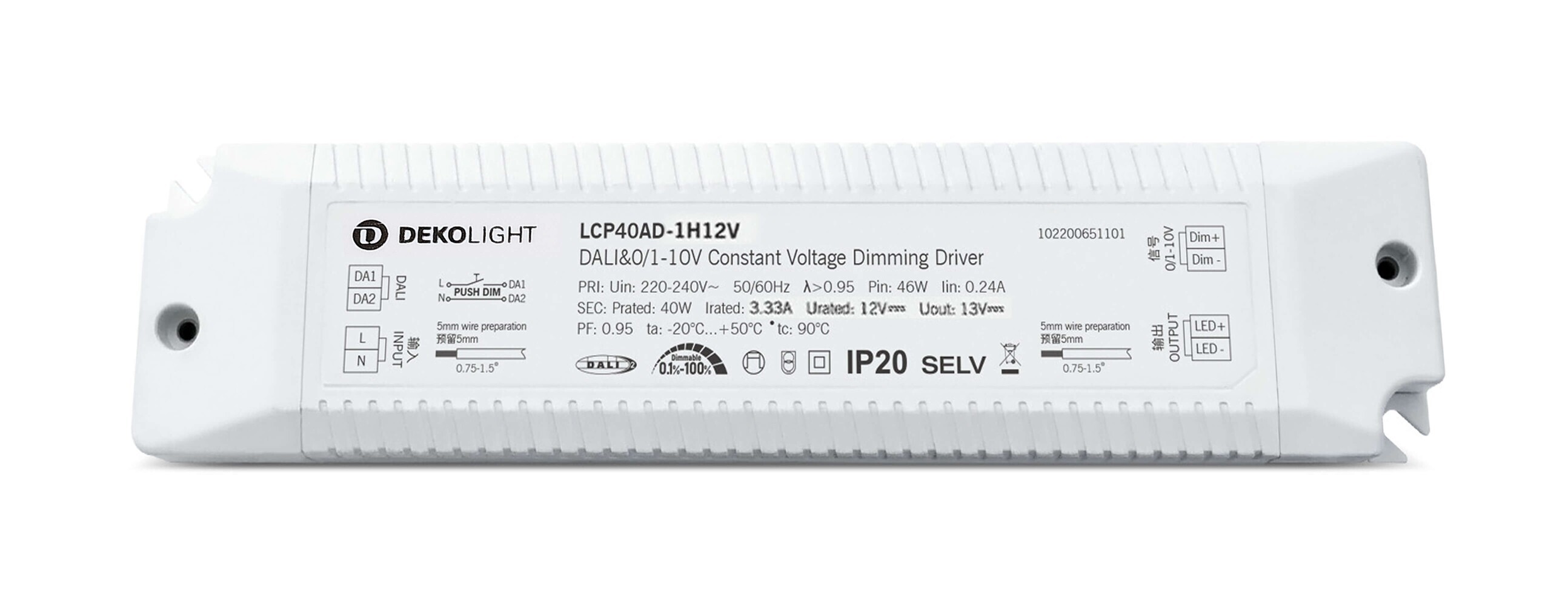 Eindrucksvolles LED Netzgerät von Deko-Light mit beindruckender Dimm-Funktion