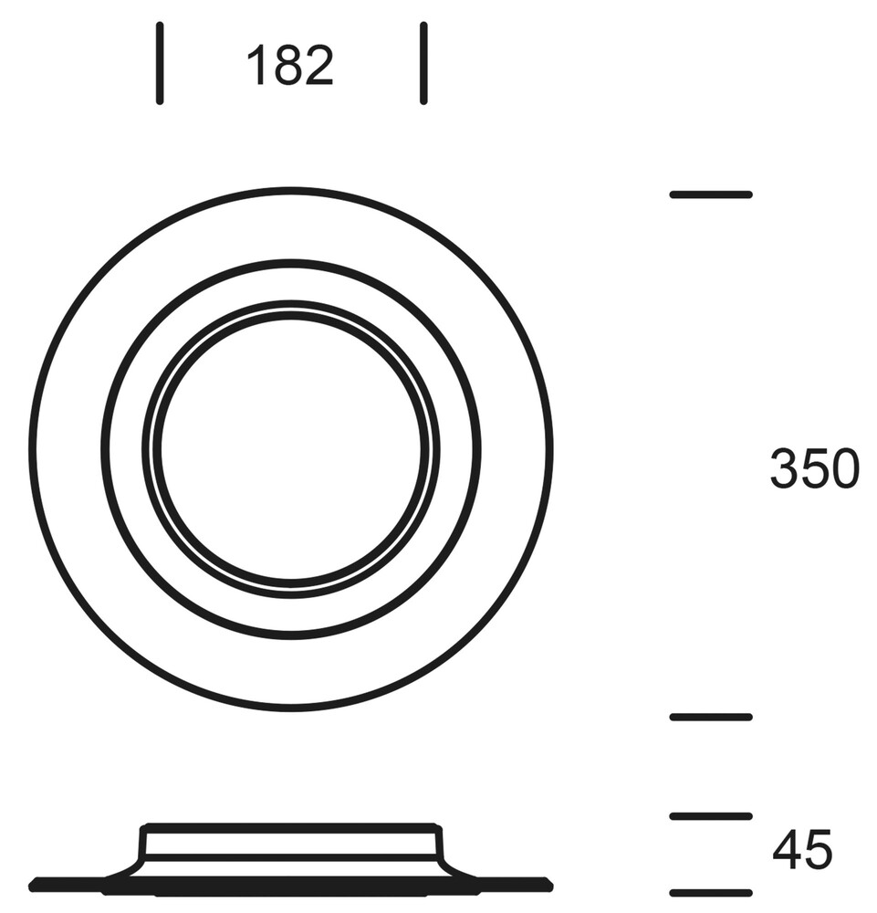 Schicker Deckenstrahler von Deko-Light in eleganter Orbit Optik